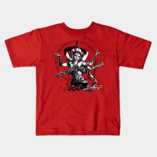 Kali Goddess Kids T-Shirt